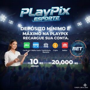 Depósito Mínimo e Máximo na PlayPix