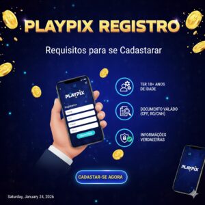 Requisitos para se Cadastrar na PlayPix